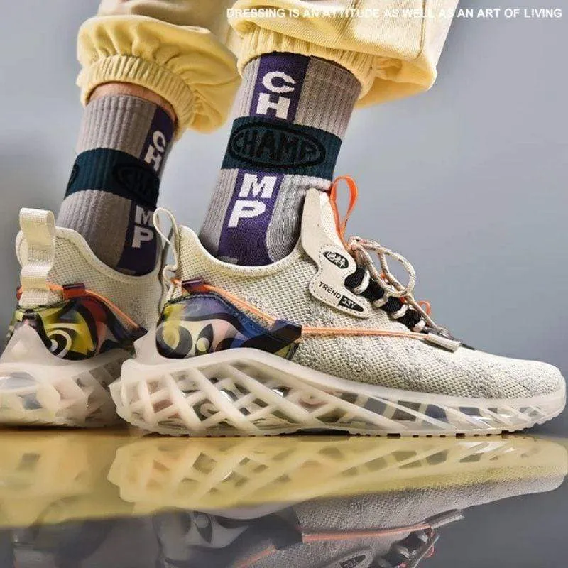 '33Y Trend' Tribal Edition Sneakers