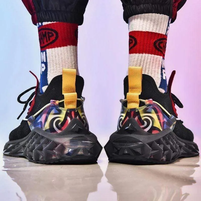 '33Y Trend' Tribal Edition Sneakers