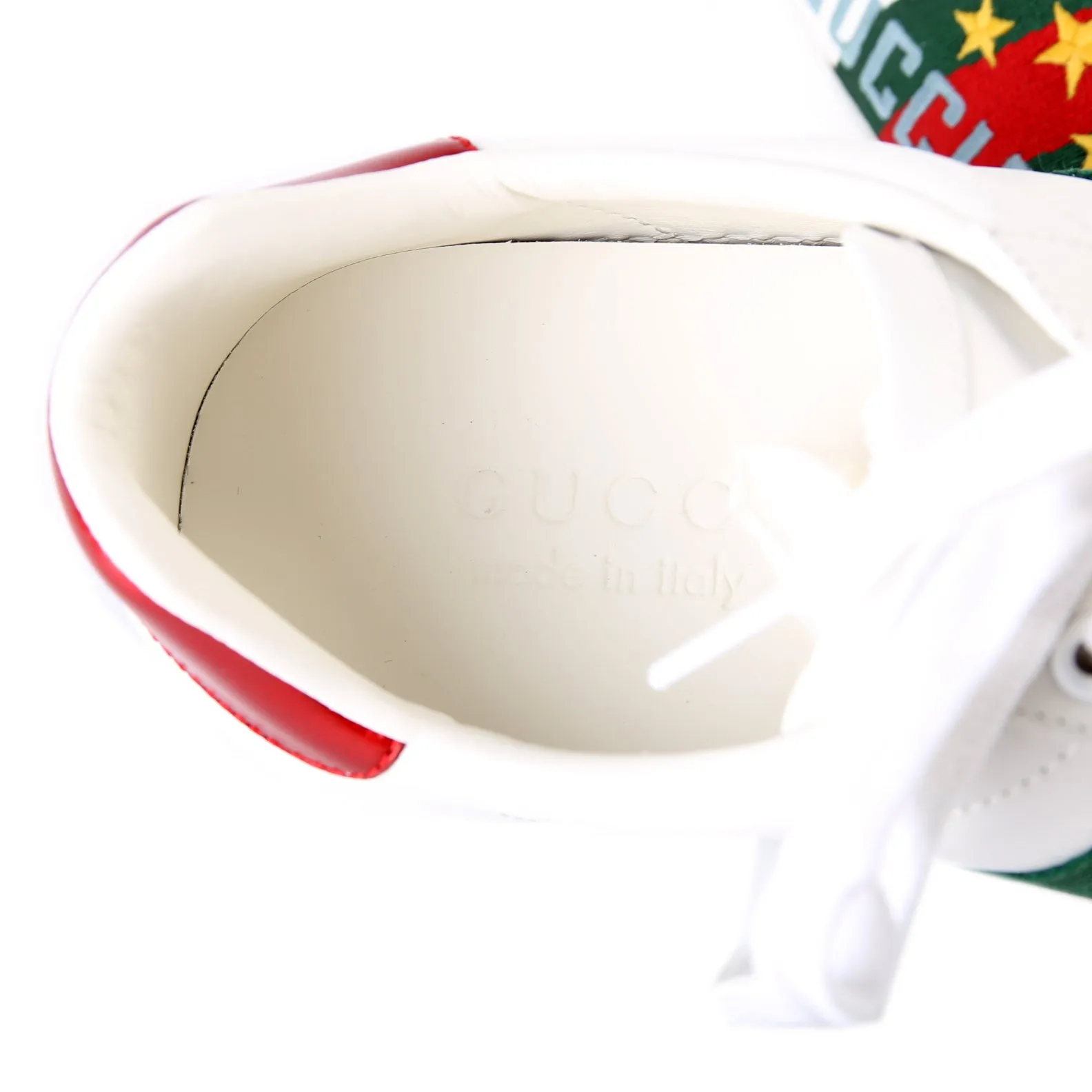 Ace Wb 'Gucci Band' Sneakers Size 38.5 (Men's Size 6.5)