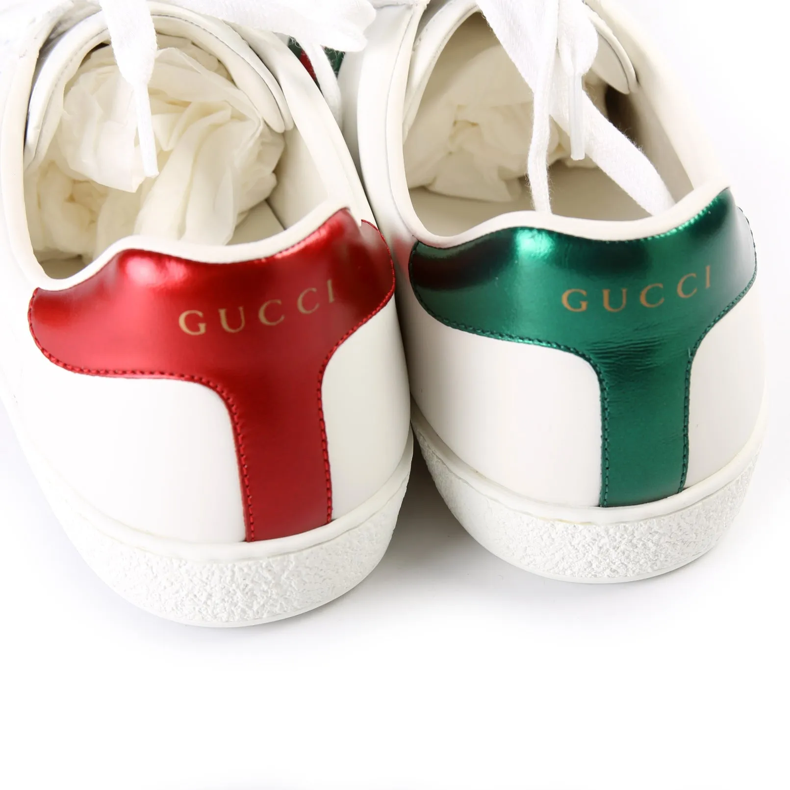 Ace Wb 'Gucci Band' Sneakers Size 38.5 (Men's Size 6.5)