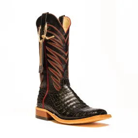 Anderson Bean Black Caiman Belly with Black Glove Top S3005