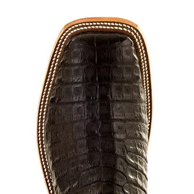 Anderson Bean Black Caiman Belly with Black Glove Top S3005