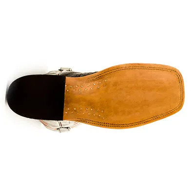 Anderson Bean Black Caiman Belly with Black Glove Top S3005