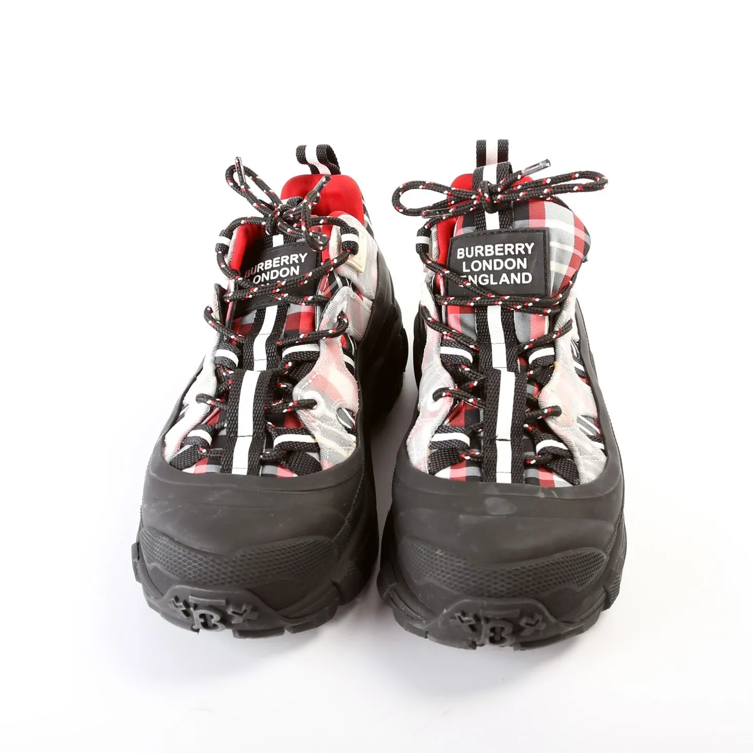 Arthur Check Sneakers Size 38.5
