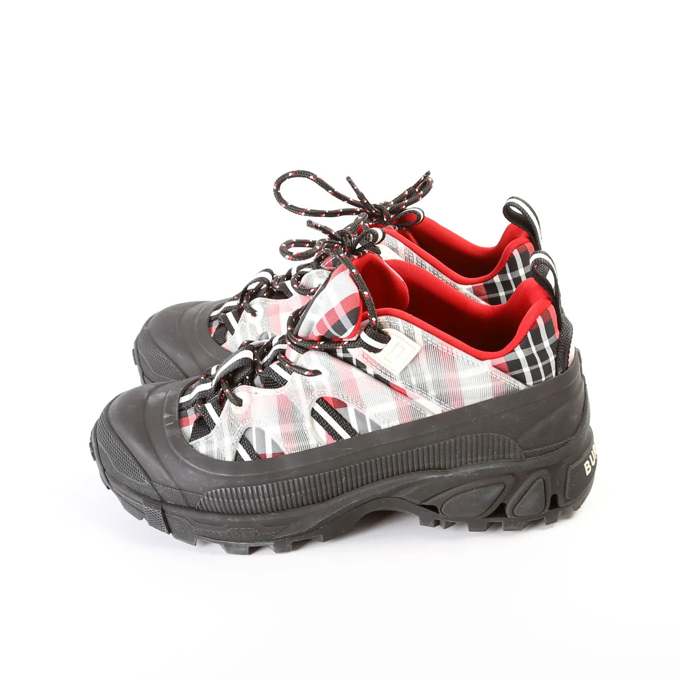 Arthur Check Sneakers Size 38.5