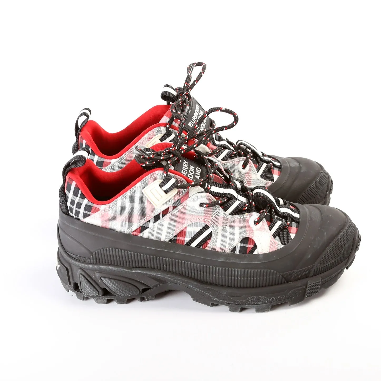 Arthur Check Sneakers Size 38.5