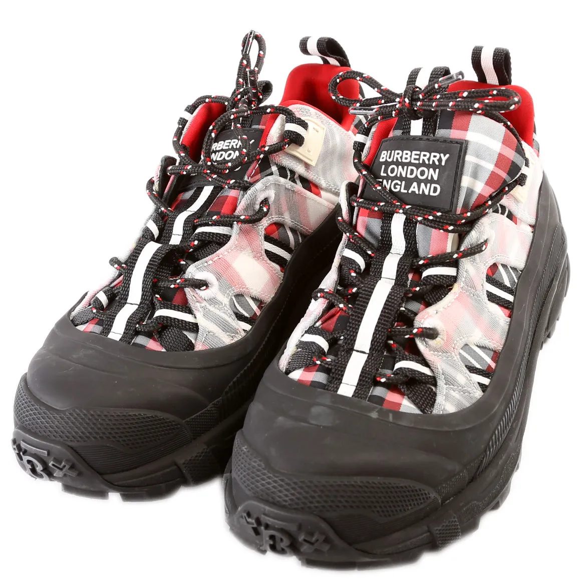 Arthur Check Sneakers Size 38.5