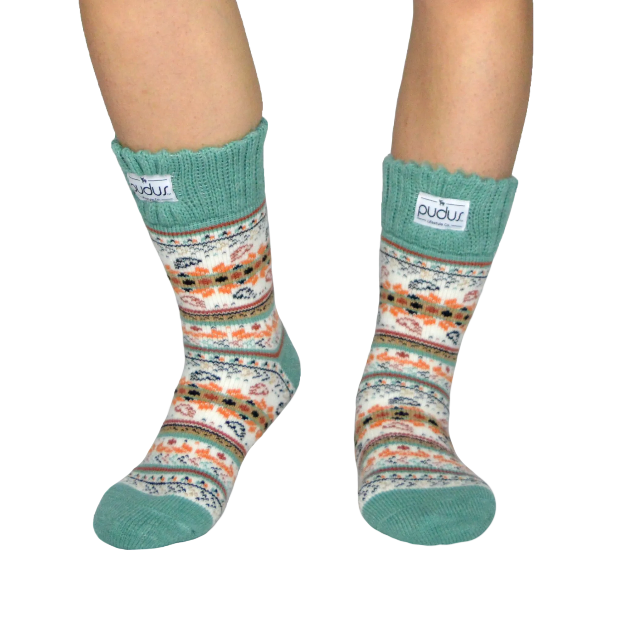 Boot Socks - Autumn White