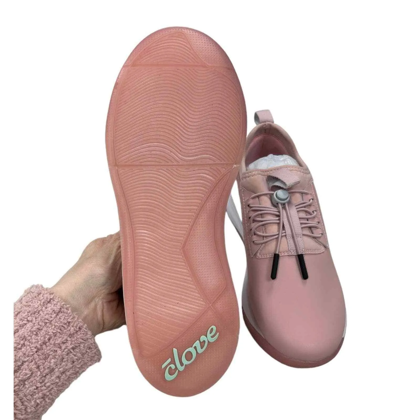 Clove Classic Shoes Sneakers Healthcare Nursing Pink Up Size 10 New