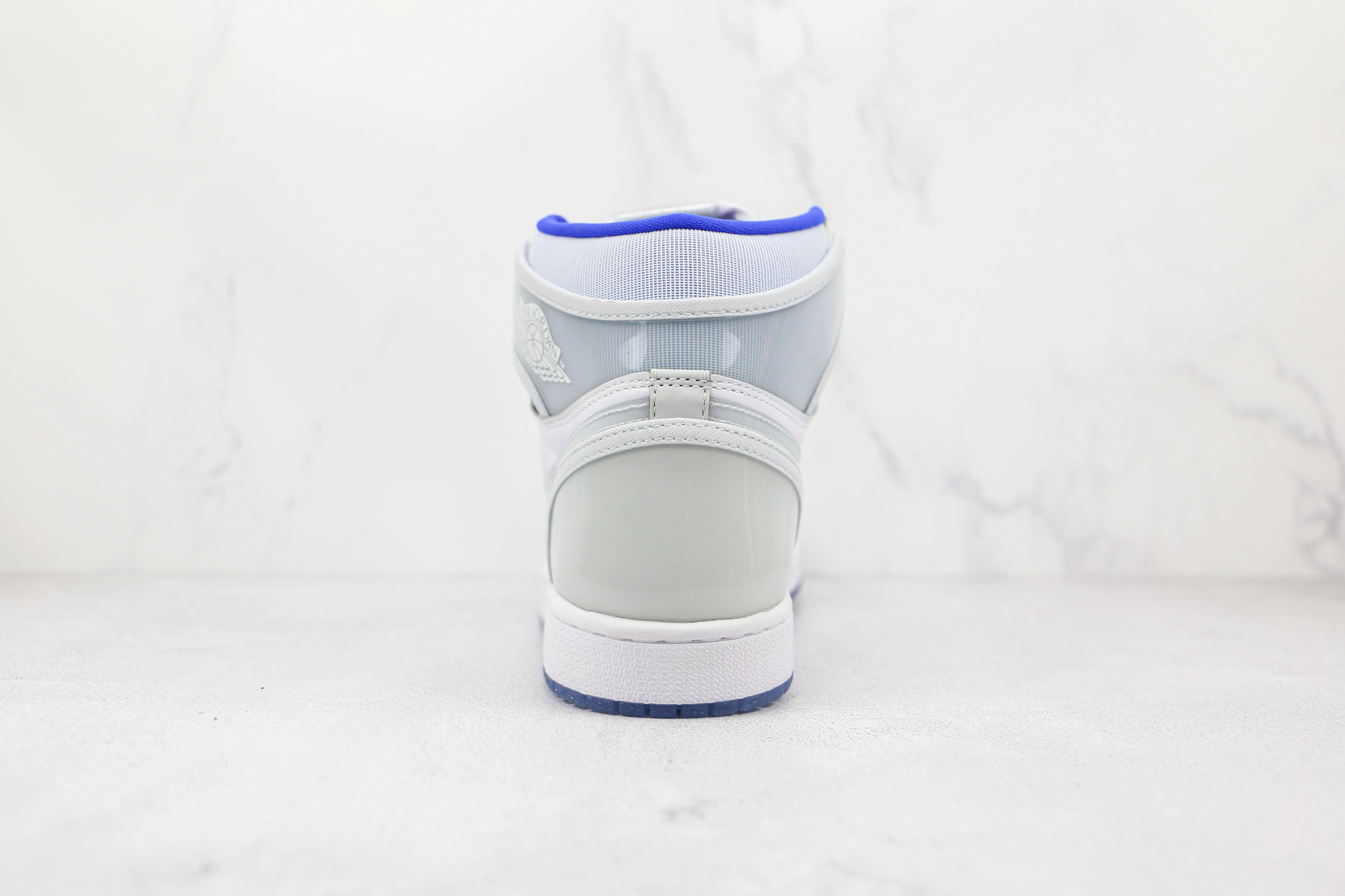 Custom White Jordan 1 High Q ( Customs And Box ), Jordan 1 Sneakers Active
