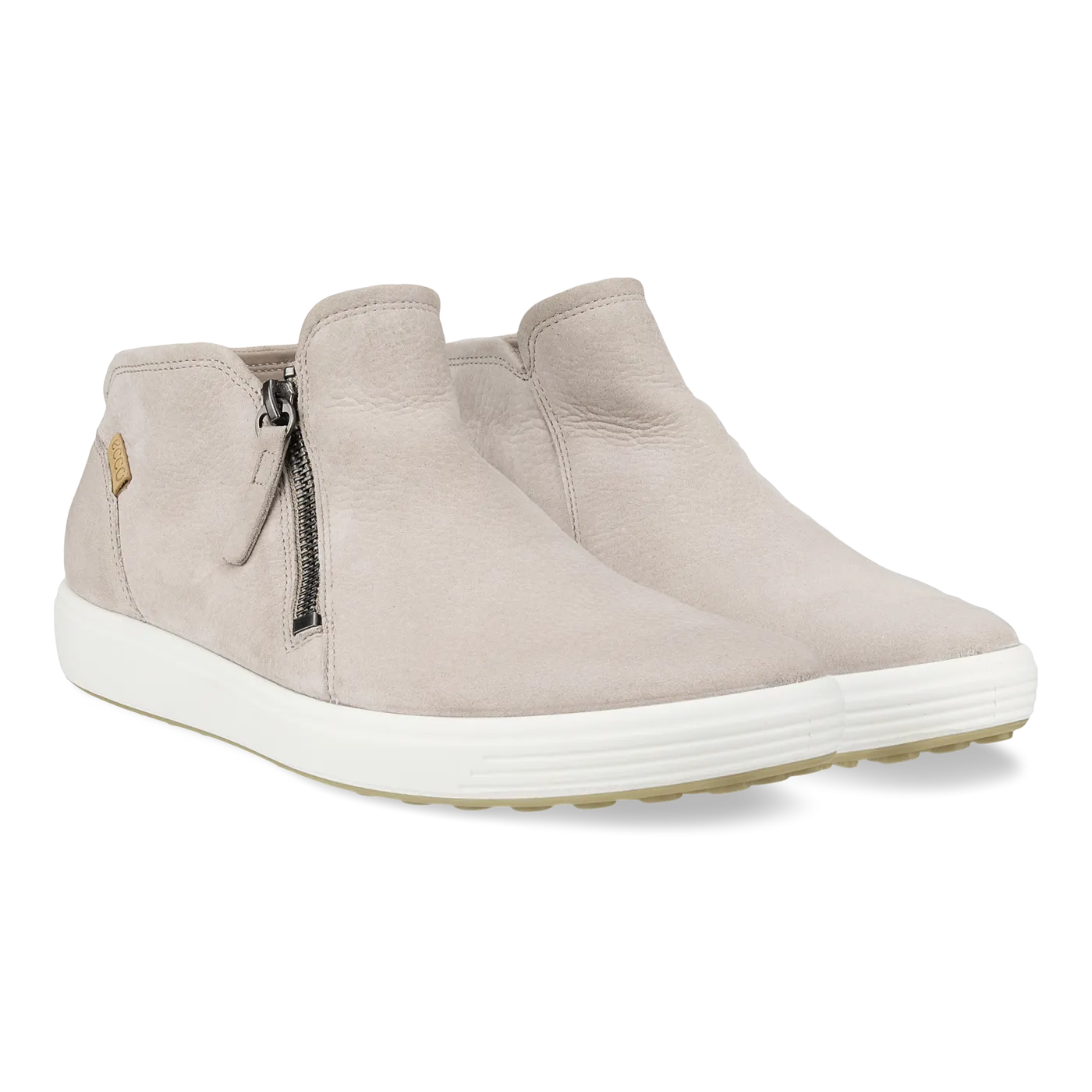 Ecco Women's Soft 7 Low Boot Gray Rose