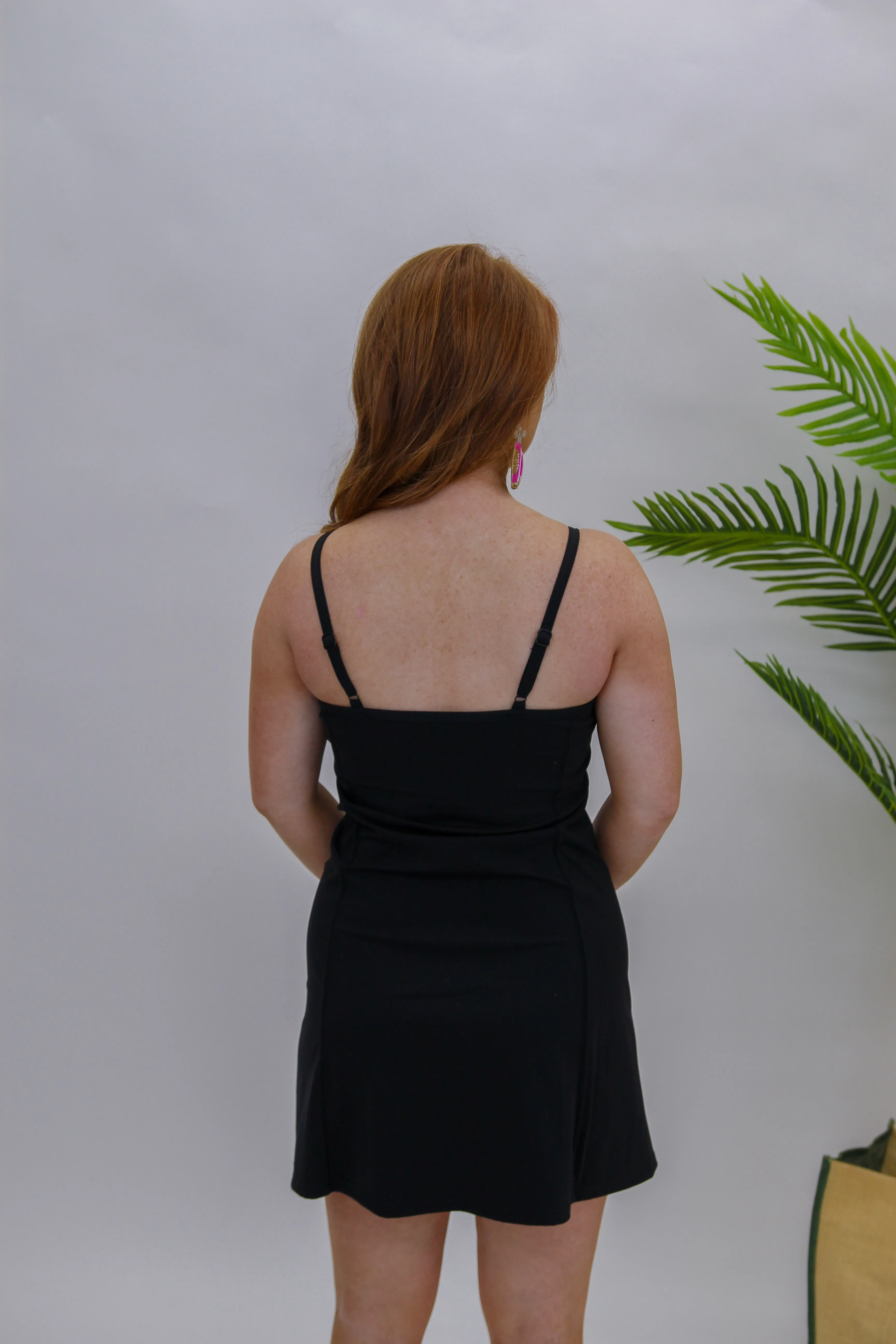 Everyday Active Dress- Black