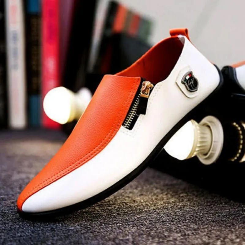 Men's Spring/Autumn Casual Leather Breathable Loafers