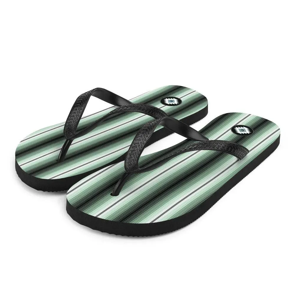 Mexican Serape Flip-Flops