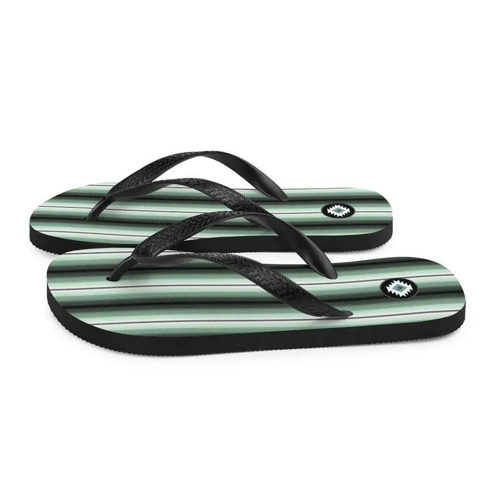 Mexican Serape Flip-Flops