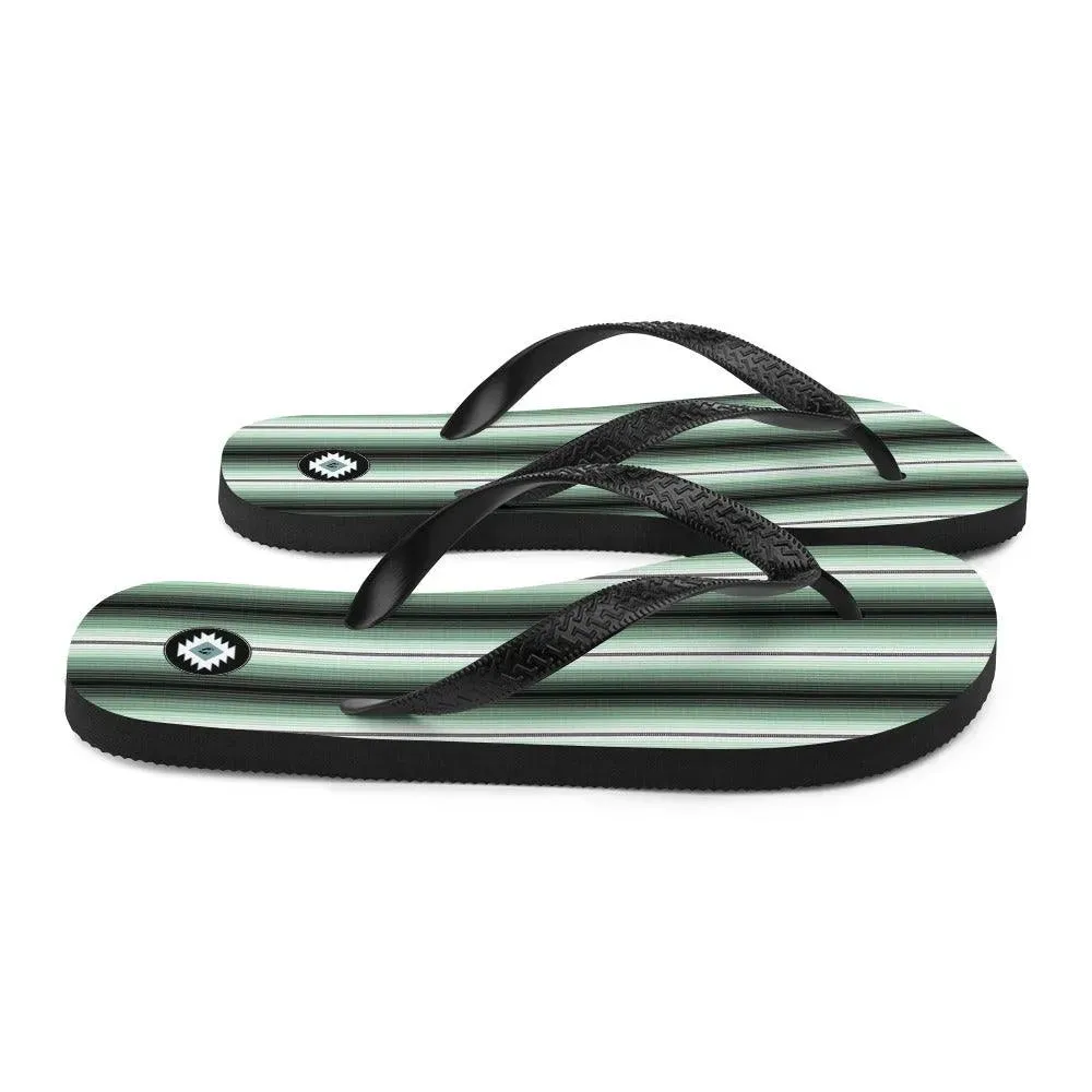 Mexican Serape Flip-Flops