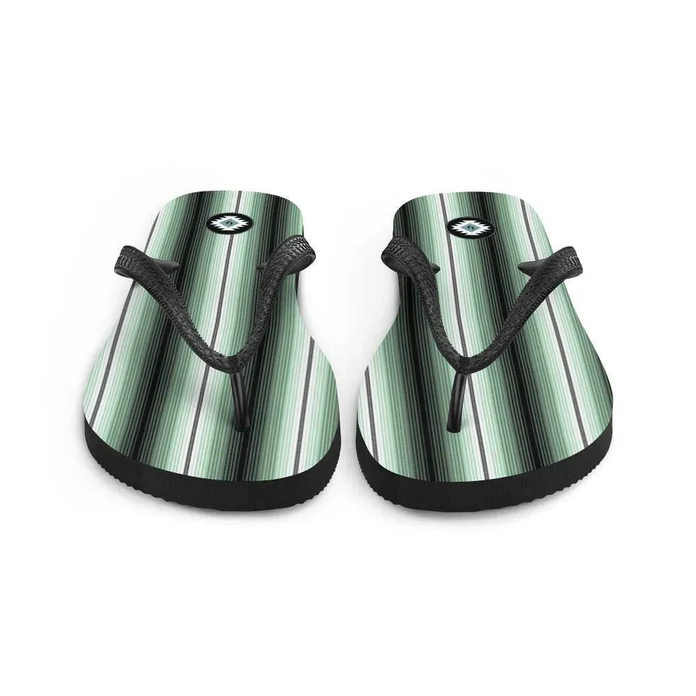 Mexican Serape Flip-Flops