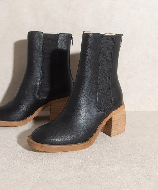 Moden Stylish Chelsea Heel Fashion Shoes Boots