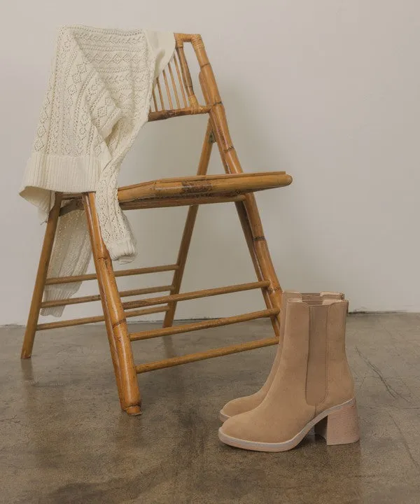 Moden Stylish Chelsea Heel Fashion Shoes Boots