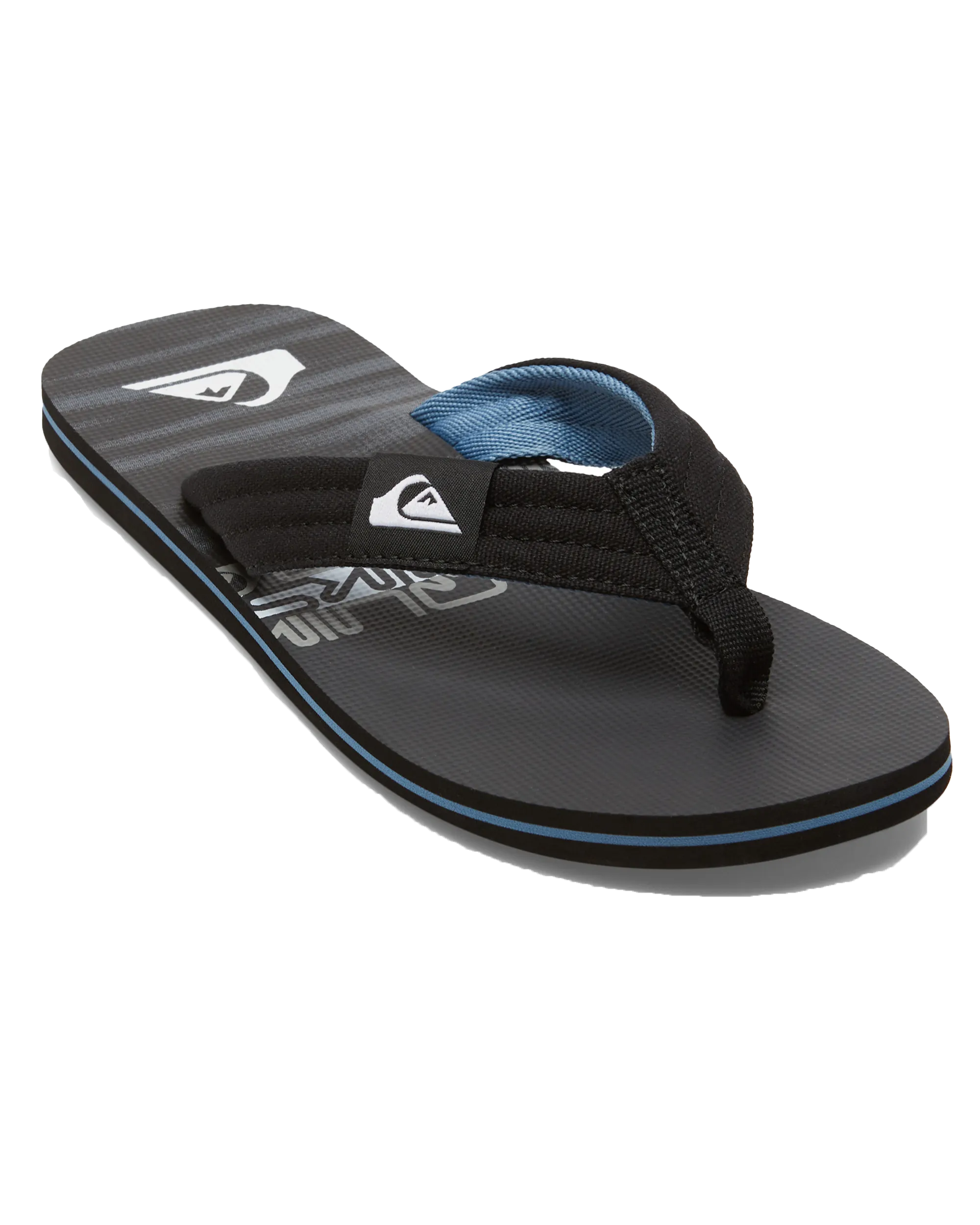 Molokai Layback II Flip Flops in Black 3