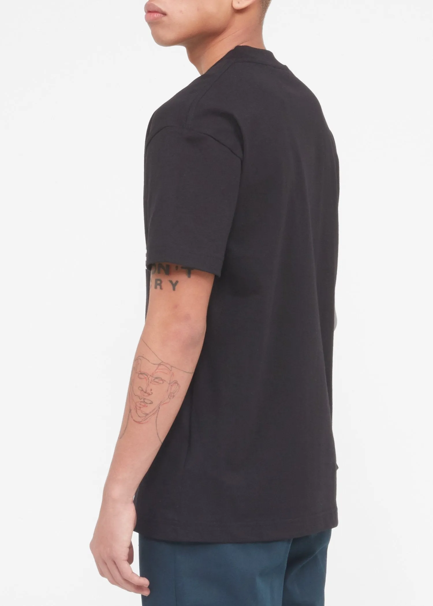 PALM ANGELS: SUNSET TEE [BLACK]