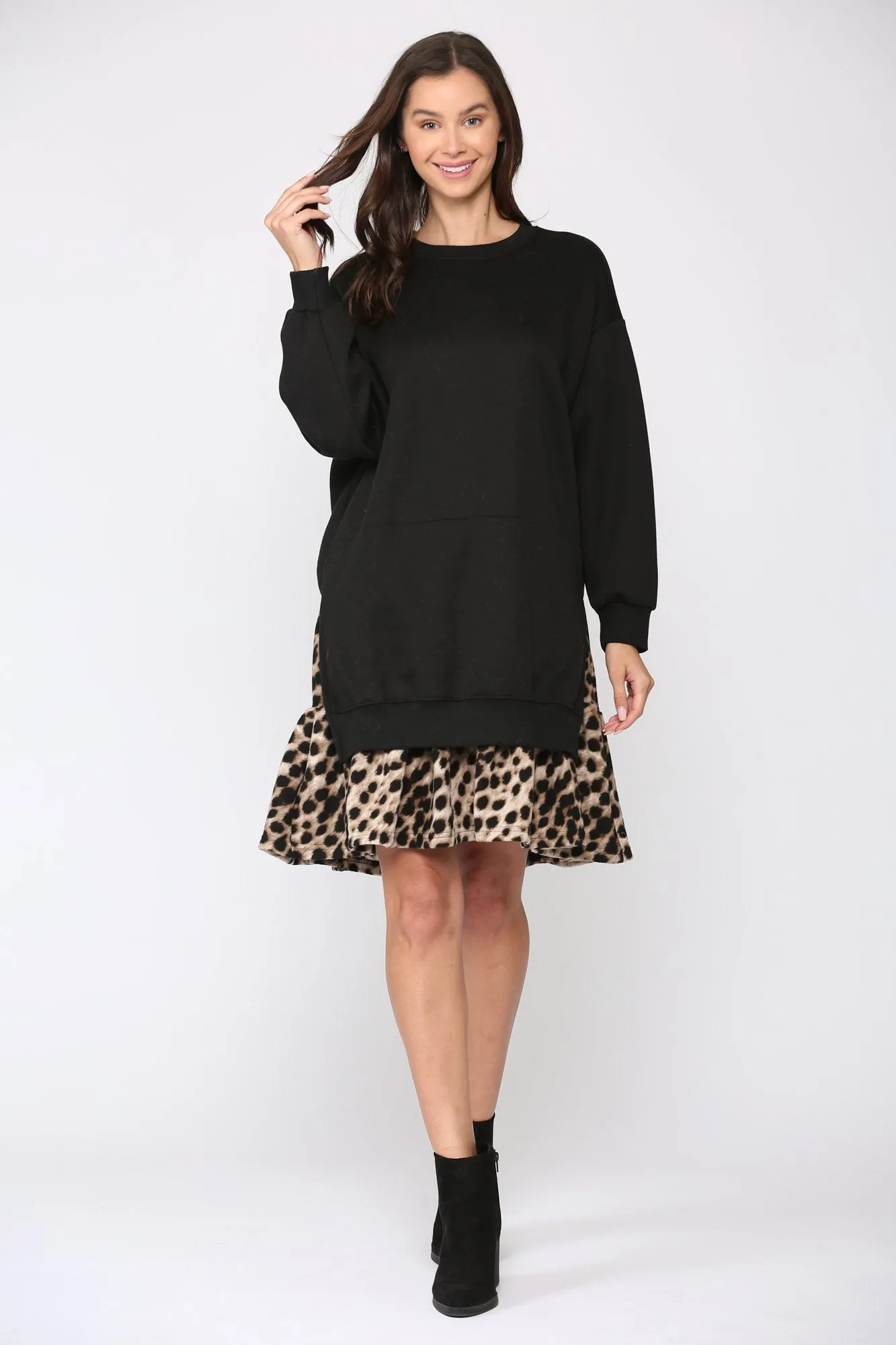 Pre-Order Fae Animal Print Dress