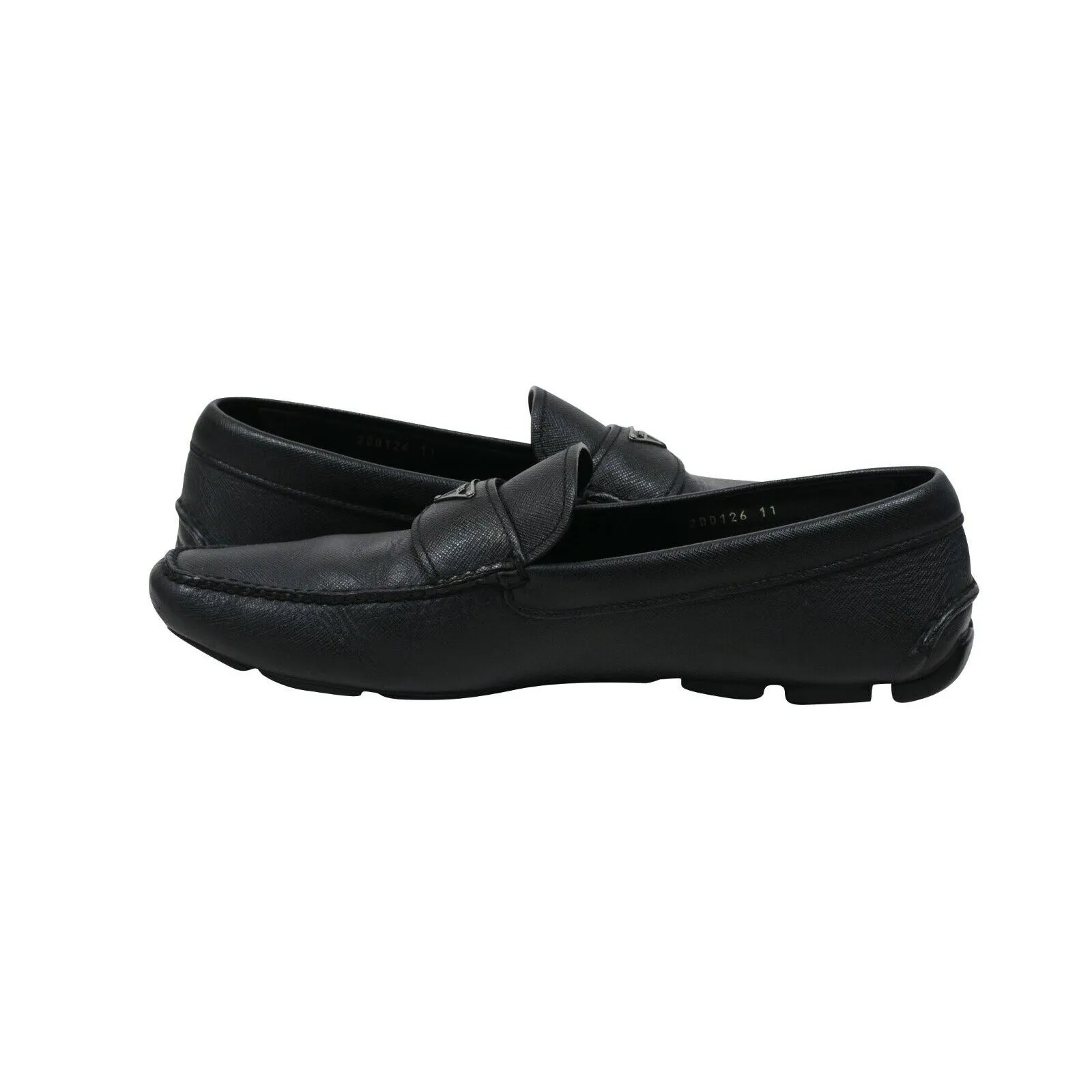 Saffiano Leather Loafer Drivers Moccasin