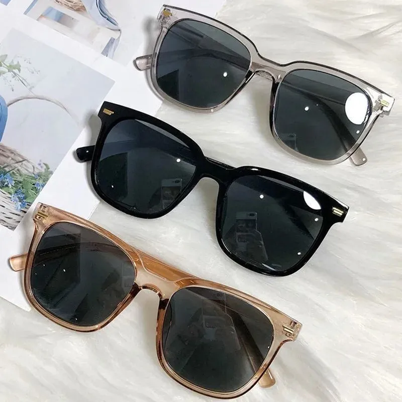Square Elegant Sunglasses Women Brand Designer Vintage Sun Glasses Female 2022 Cateye Lady Retro Shades Oculos De Sol