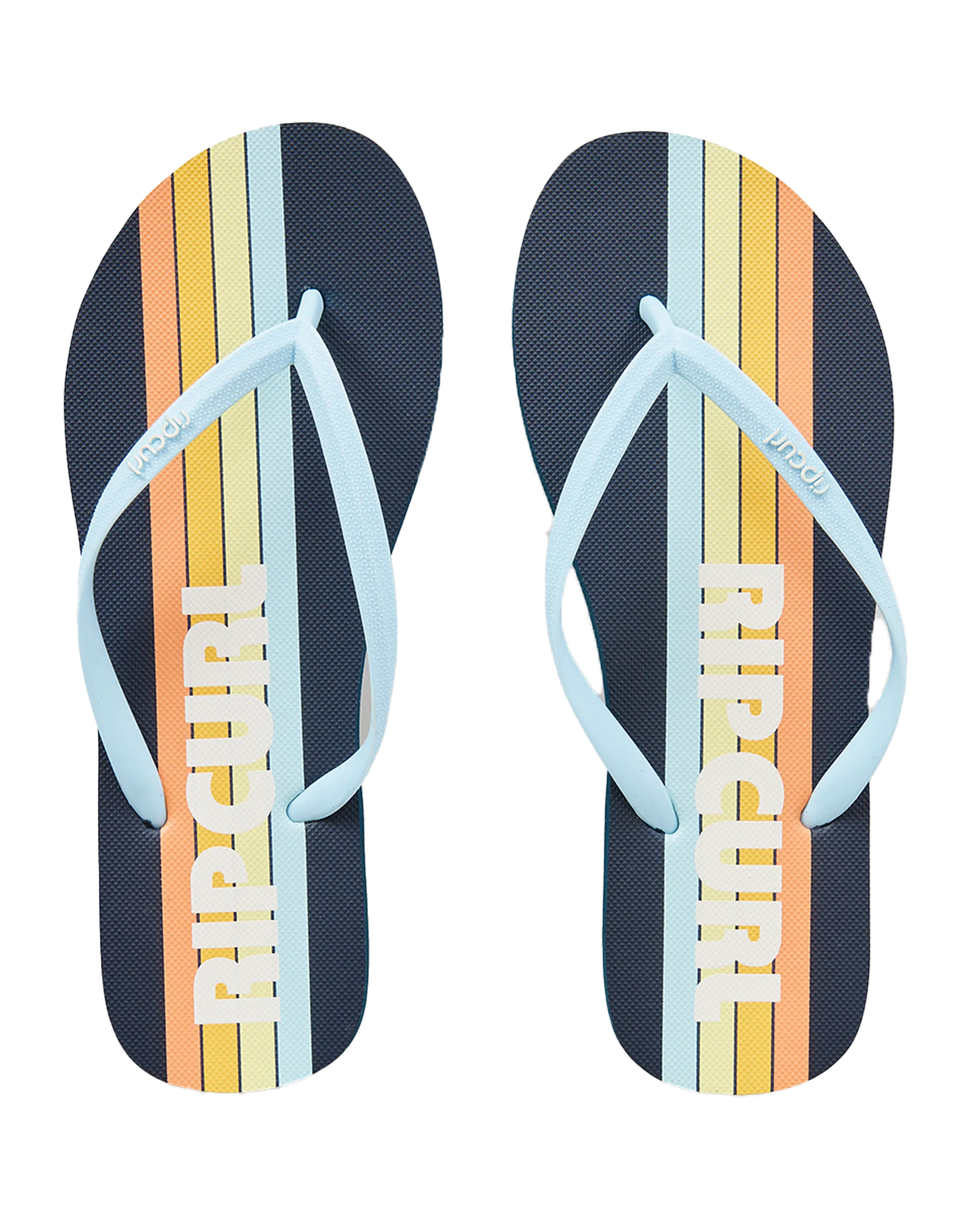 Surf Revival Bloom Flip Flops in Navy