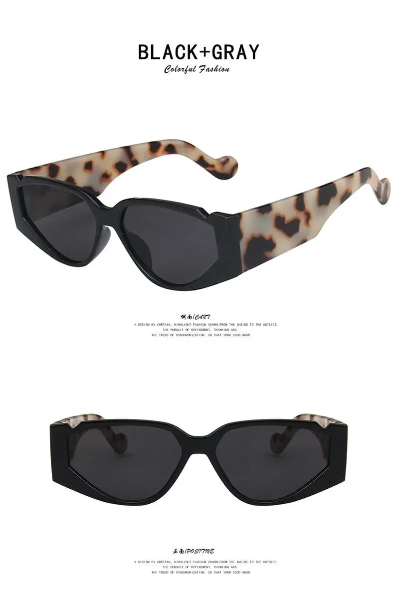 Vintage Polygon Sunglasses Women Luxury Brand Designer Sunglasses man 2022 High Quality Sunshade Glasses Gafas De Sol Hombre