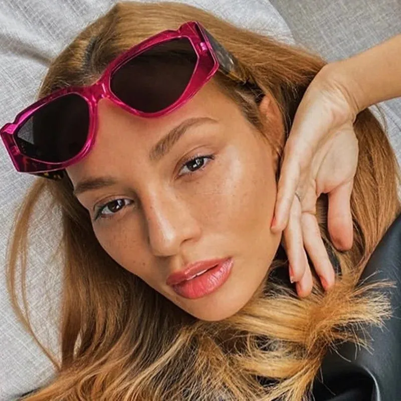 Vintage Polygon Sunglasses Women Luxury Brand Designer Sunglasses man 2022 High Quality Sunshade Glasses Gafas De Sol Hombre